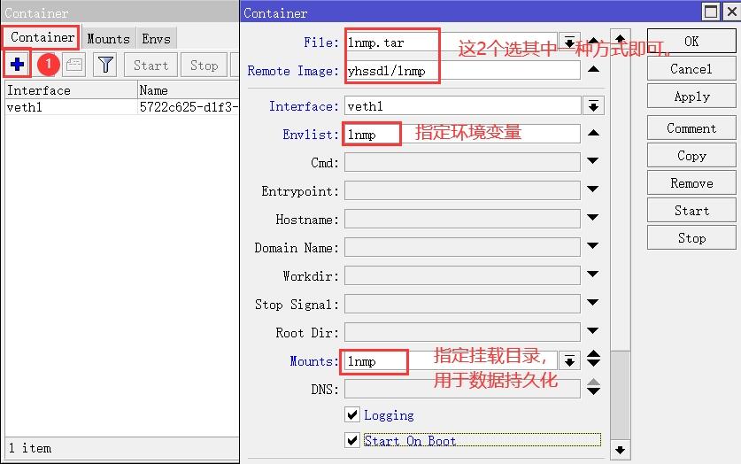 RouterOS容器安装Wordpress全记录