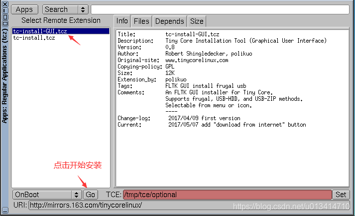 轻量化Tiny Core Linux硬盘安装nginx+php+mysql