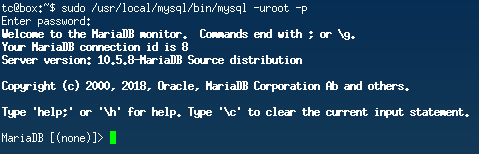 轻量化Tiny Core Linux硬盘安装nginx+php+mysql